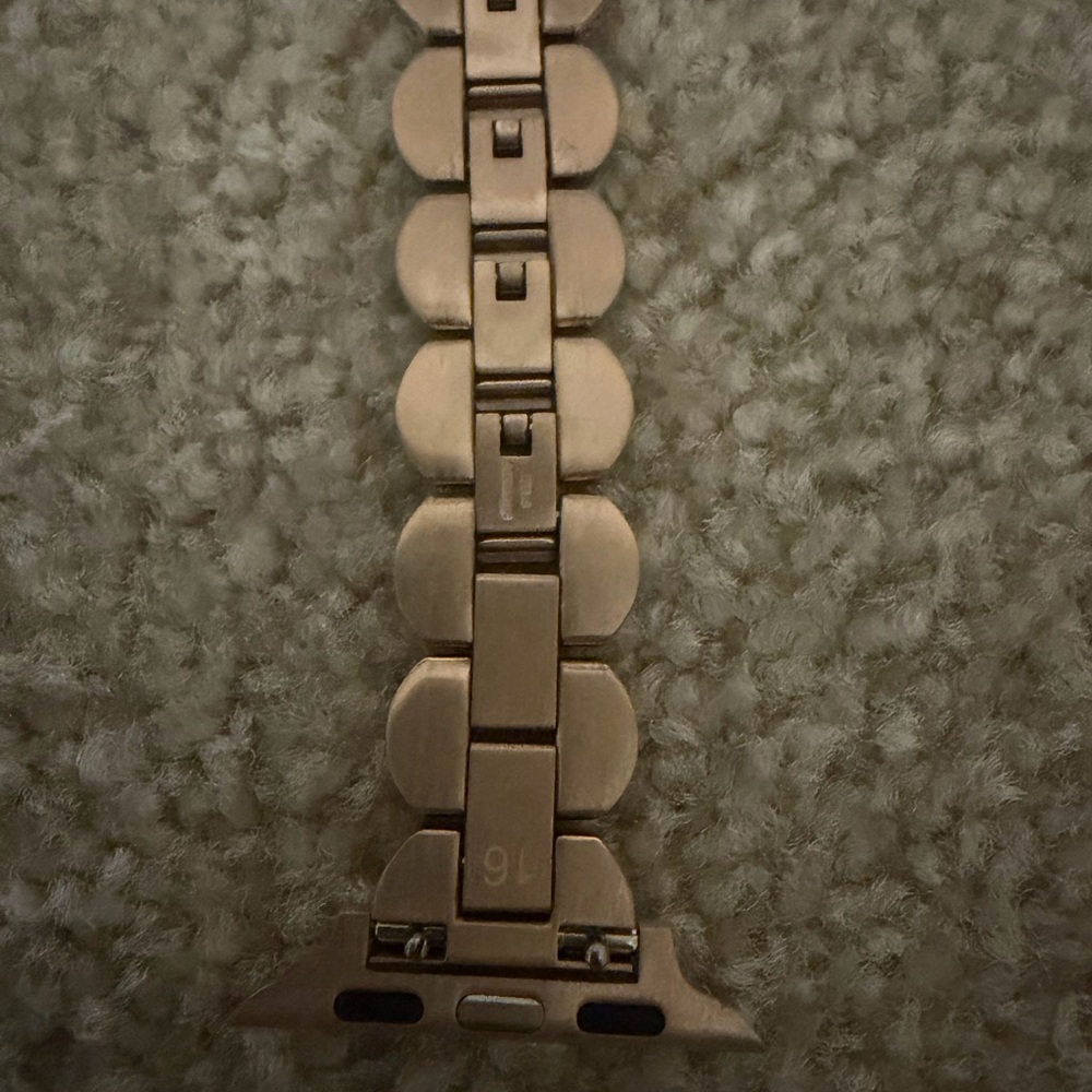 kate spade Rose Gold Crystal Link Watch Band - Picture 6 of 9